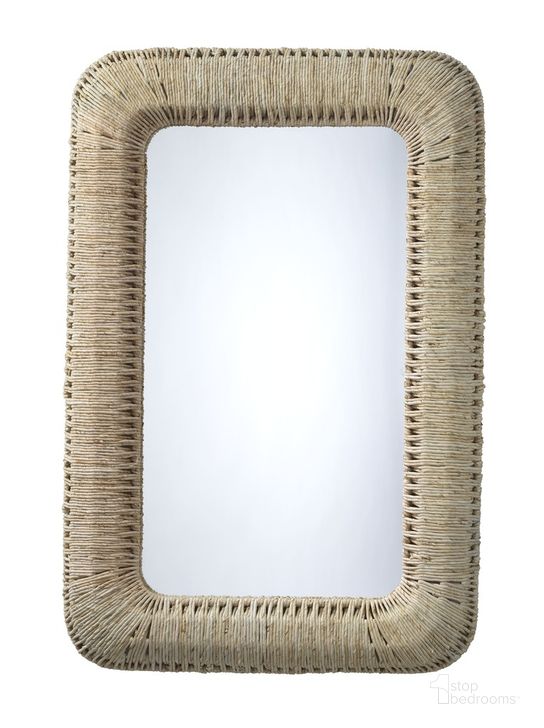 The appearance of Hollis Rectangle Mirror designed by Jamie Young Company in the coastal interior design. This off white piece of furniture  was selected by 1StopBedrooms from Hollis Collection to add a touch of cosiness and style into your home. Sku: 6HOLL-MIOW. Material: Glass. Product Type: Accent Mirror. Image1