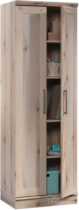 Sauder HomePlus Storage Cabinet in Pacific Maple