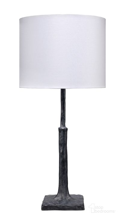 The appearance of Humble Table Lamp In Charcoal designed by Jamie Young Company in the transitional interior design. This charcoal piece of furniture  was selected by 1StopBedrooms from Humble Collection to add a touch of cosiness and style into your home. Sku: 9HUMBLETLCHA. Material: Resin. Product Type: Table Lamp. Image1