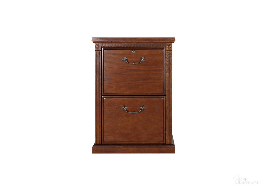 The appearance of Huntington Oxford Two Drawer File Cabinet with Office Storage File Drawer In Brown designed by Martin Furniture in the traditional interior design. This brown piece of furniture  was selected by 1StopBedrooms from Huntington Collection to add a touch of cosiness and style into your home. Sku: HO201/B. Material: Wood. Product Type: File Cabinet. Image1