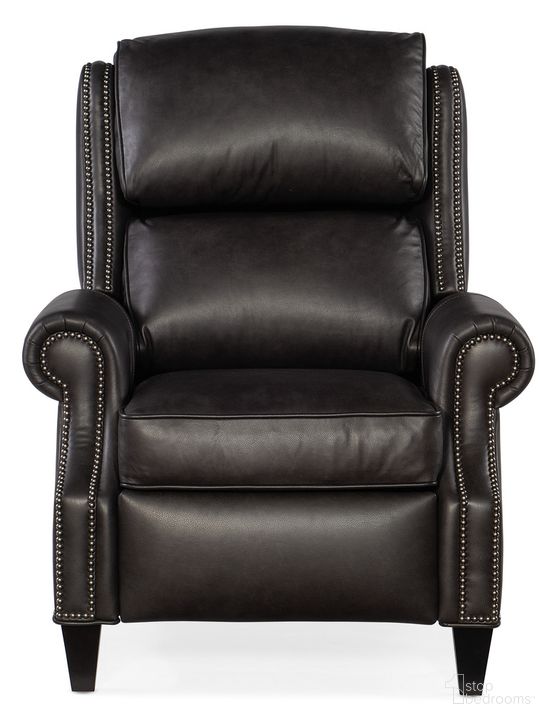 The appearance of Huss Power Reclining Chair In Gray designed by Hooker in the traditional interior design. This gray piece of furniture  was selected by 1StopBedrooms from Huss Collection to add a touch of cosiness and style into your home. Sku: BYX-3020PB984800-97. Material: Leather. Product Type: Reclining Chair. Image1