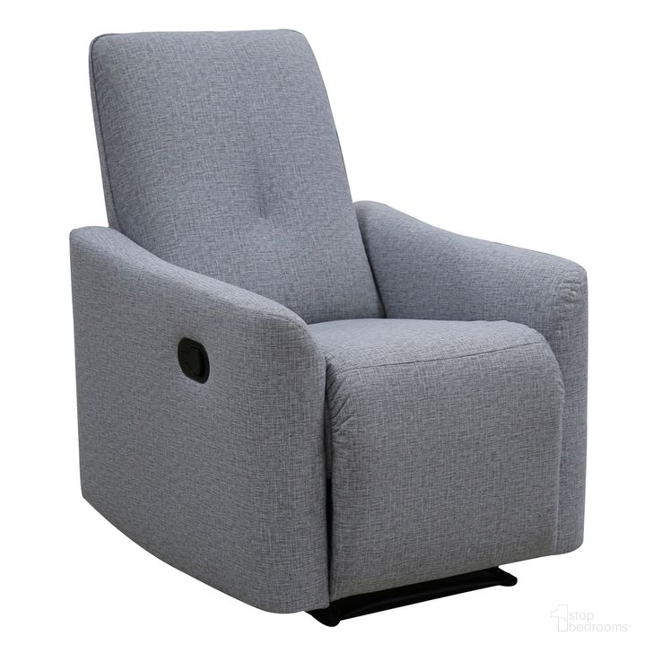 The appearance of Infinity Ivah 29 Inch Manual Recliner Chair In Light Grey designed by Primo International in the modern / contemporary interior design. This light grey piece of furniture  was selected by 1StopBedrooms from Infinity Collection to add a touch of cosiness and style into your home. Sku: 52479. Material: Wood. Product Type: Reclining Chair. Image1