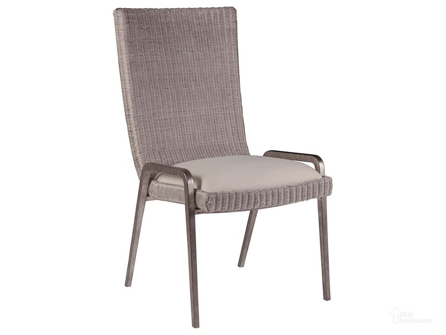 The appearance of Iteration Side Chair designed by Artistica Home in the coastal interior design. This gray piece of furniture  was selected by 1StopBedrooms from Iteration Collection to add a touch of cosiness and style into your home. Sku: 01-2085-880-01. Product Type: Side Chair. Image1