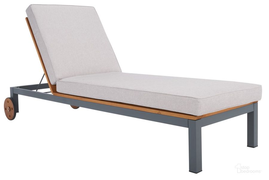 The appearance of Jackman Lounge Chair in Grey designed by Safavieh in the modern / contemporary interior design. This grey piece of furniture  was selected by 1StopBedrooms from Jackman Collection to add a touch of cosiness and style into your home. Sku: PAT7728B. Material: Steel. Product Type: Outdoor Set. Image1