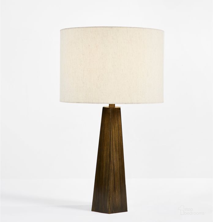 The appearance of Jandean Table Lamp in Brown designed by Safavieh in the modern / contemporary interior design. This brown piece of furniture  was selected by 1StopBedrooms from Jandean Collection to add a touch of cosiness and style into your home. Sku: TBL2002A. Product Type: Table Lamp. Material: Iron. Image1