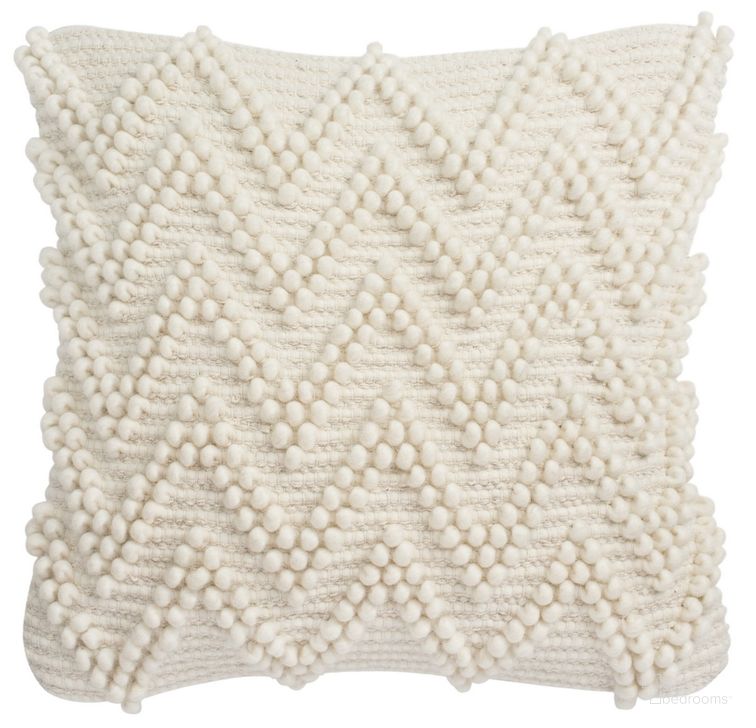The appearance of Jumbo Chevron Loop designed by Safavieh in the modern / contemporary interior design. This natural piece of furniture  was selected by 1StopBedrooms from Safavieh PLS Collection to add a touch of cosiness and style into your home. Sku: PLS117A-2020. Material: Wool. Product Type: Pillows and Throw. Image1