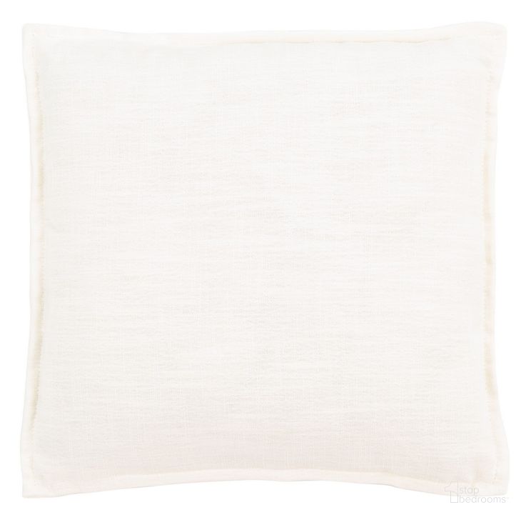 The appearance of Jyana Pillow in White designed by Safavieh in the modern / contemporary interior design. This white piece of furniture  was selected by 1StopBedrooms from Jyana Collection to add a touch of cosiness and style into your home. Sku: PLS7212A-1818. Material: Polyester. Product Type: Pillow. Image1