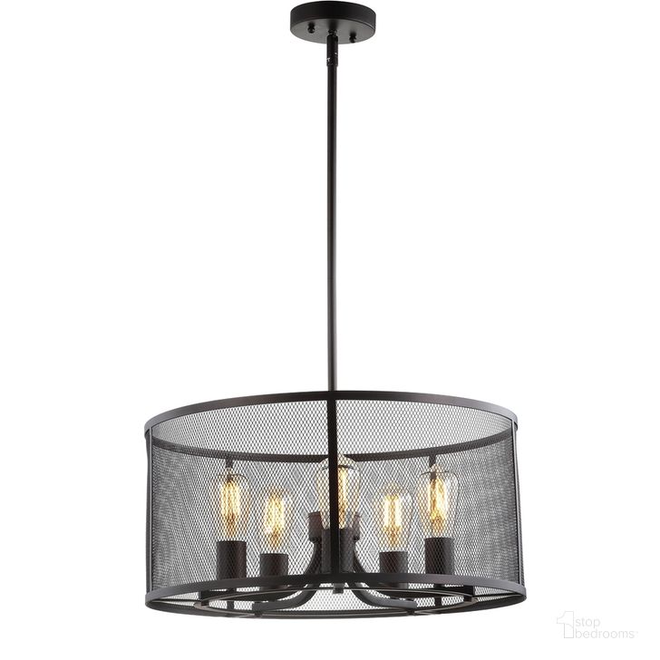The appearance of Kane Dark Gray Pendant designed by Safavieh in the modern / contemporary interior design. This dark grey piece of furniture  was selected by 1StopBedrooms from Safavieh PND Collection to add a touch of cosiness and style into your home. Sku: PND4049A. Product Type: Pendant Lighting. Image1