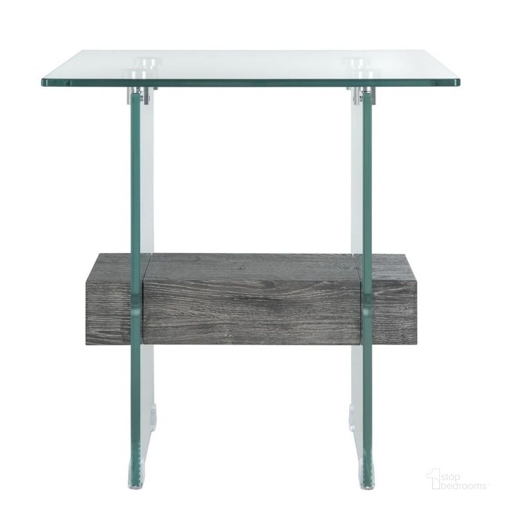 The appearance of Kayley Accent Table ACC7001B designed by Safavieh in the modern / contemporary interior design. This grey piece of furniture  was selected by 1StopBedrooms from Kayley Collection to add a touch of cosiness and style into your home. Sku: ACC7001B. Material: Aluminum. Product Type: Accent Table. Image1
