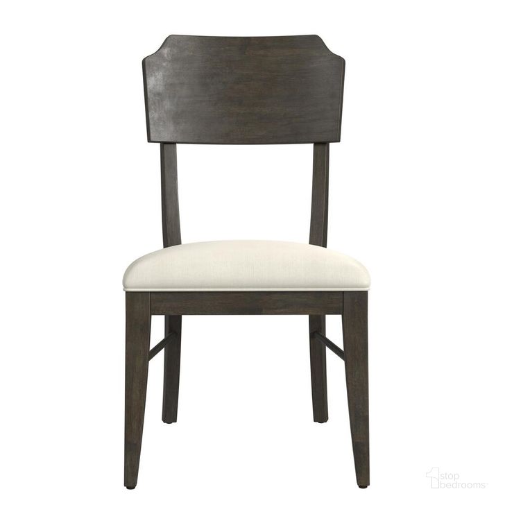 The appearance of Kellan Dining Chair Set of 2 In Brown designed by Bassett Mirror Company in the transitional interior design. This brown piece of furniture  was selected by 1StopBedrooms from Kellan Collection to add a touch of cosiness and style into your home. Sku: 9725-DR-800. Material: Wood. Product Type: Dining Chair. Image1
