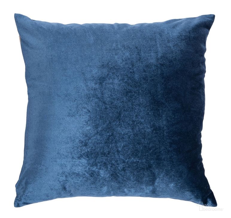 The appearance of Kelsa Pillow PLS7133A-1818 designed by Safavieh in the traditional interior design. This blue piece of furniture  was selected by 1StopBedrooms from Kelsa Collection to add a touch of cosiness and style into your home. Sku: PLS7133A-1818. Product Type: Pillows and Throw. Material: Polymer. Image1