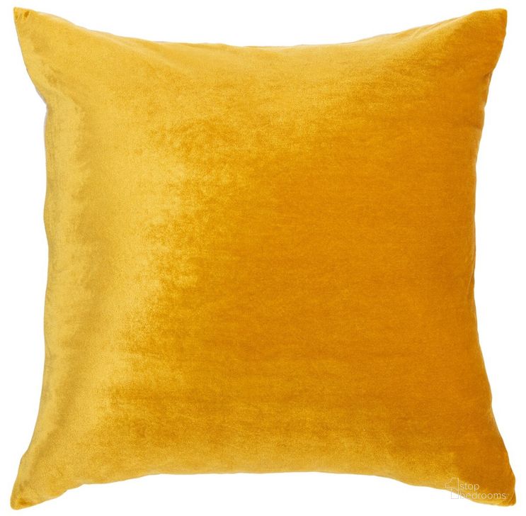 The appearance of Kelsa Pillow PLS7133B-1818 designed by Safavieh in the modern / contemporary interior design. This mustard piece of furniture  was selected by 1StopBedrooms from Kelsa Collection to add a touch of cosiness and style into your home. Sku: PLS7133B-1818. Product Type: Pillows and Throw. Material: Polymer. Image1