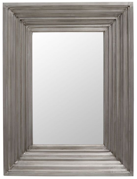 The appearance of Kerry Small Rectangular Wall Mirror In Silver designed by Safavieh Couture in the glam interior design. This silver piece of furniture  was selected by 1StopBedrooms from Kerry Collection to add a touch of cosiness and style into your home. Sku: CMI2004B. Material: Glass. Product Type: Wall Mirror. Image1