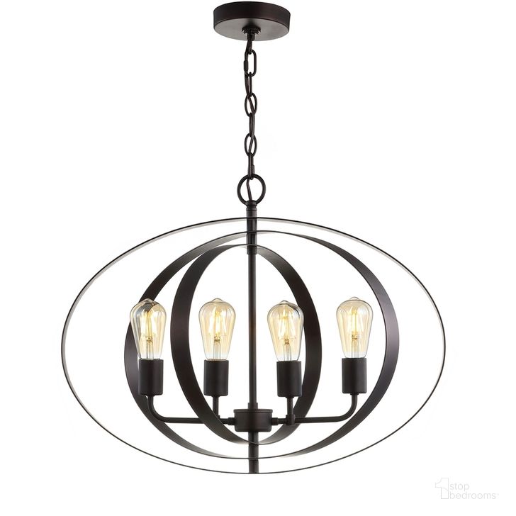 The appearance of Killian Dark Gray Pendant designed by Safavieh in the modern / contemporary interior design. This dark grey piece of furniture  was selected by 1StopBedrooms from Killian Collection to add a touch of cosiness and style into your home. Sku: PND4047A. Product Type: Pendant Lighting. Image1