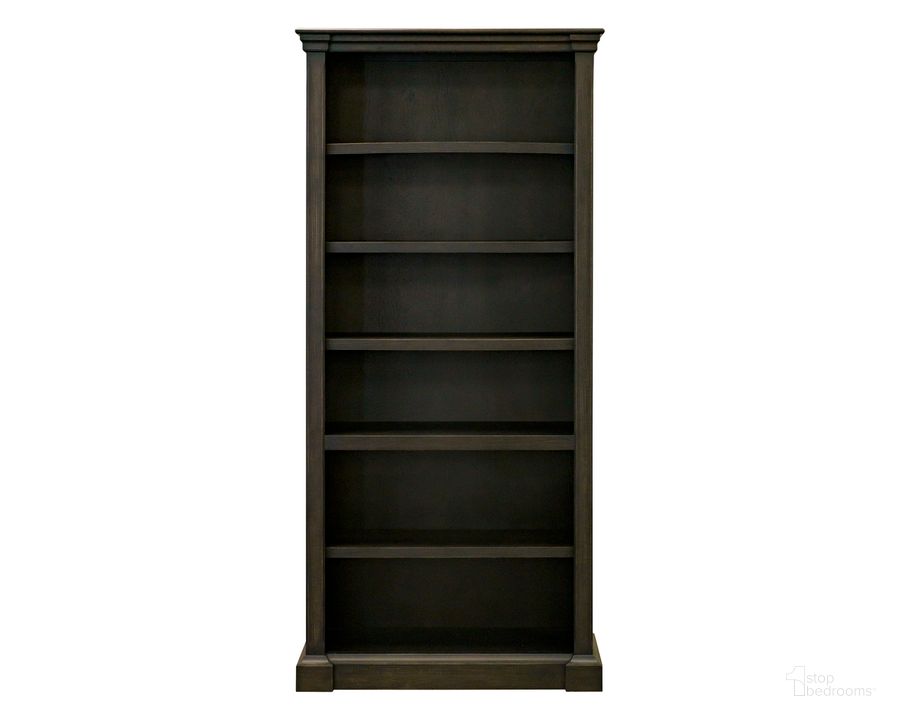 The appearance of Kingston Traditional Wood Open Bookcase In Dark Brown designed by Martin Furniture in the traditional interior design. This dark brown piece of furniture  was selected by 1StopBedrooms from Kingston Collection to add a touch of cosiness and style into your home. Sku: IMKN3678. Material: Wood. Product Type: Bookcase. Image1