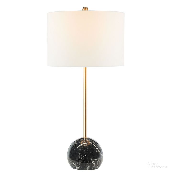 The appearance of Kyrene Table Lamp in Black designed by Safavieh in the modern / contemporary interior design. This black piece of furniture  was selected by 1StopBedrooms from Kyrene Collection to add a touch of cosiness and style into your home. Sku: TBL7022B. Material: Steel. Product Type: Table Lamp. Image1