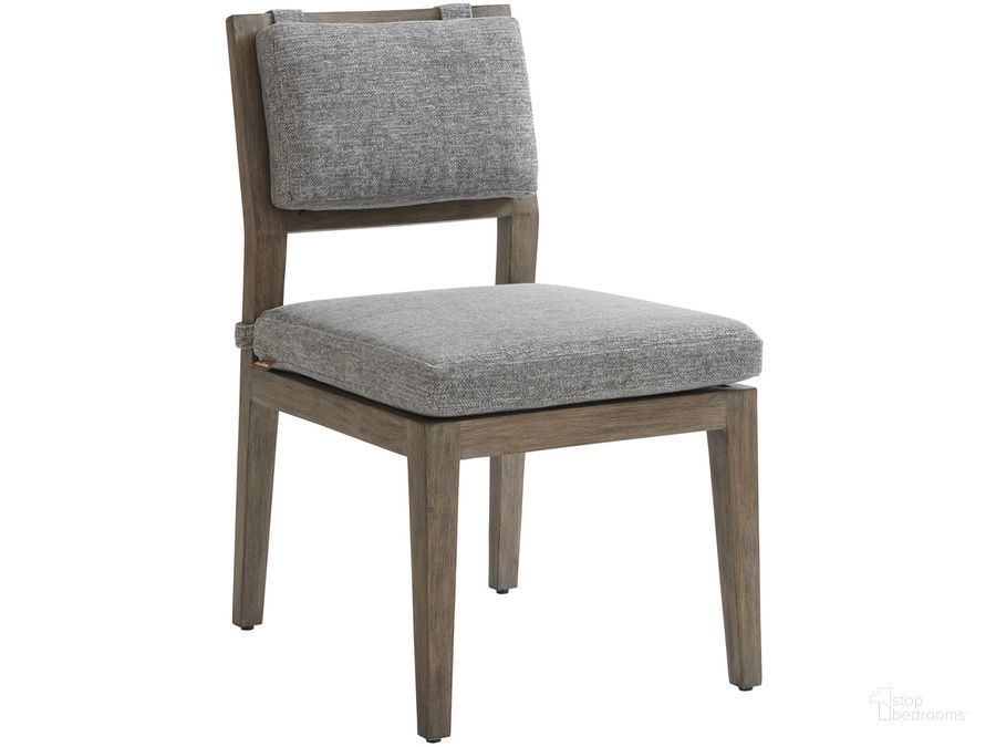 The appearance of La Jolla Side Dining Chair designed by Tommy Bahama in the modern / contemporary interior design. This taupe piece of furniture  was selected by 1StopBedrooms from La Jolla Collection to add a touch of cosiness and style into your home. Sku: 01-3950-12-40. Material: Wood. Product Type: Dining Chair. Image1