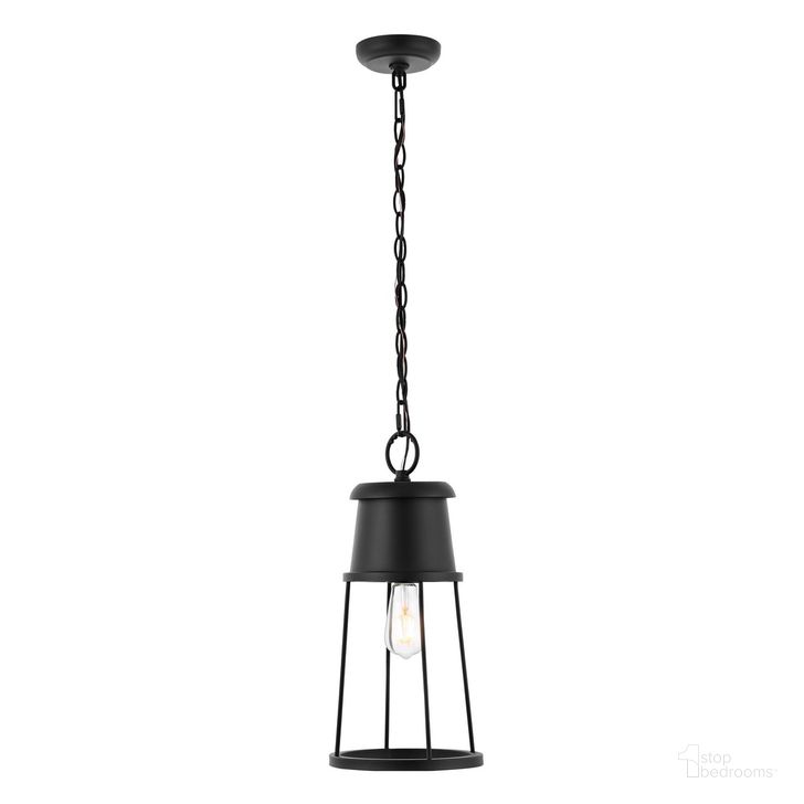 The appearance of Laela Outdoor Pendant in Black designed by Safavieh in the modern / contemporary interior design. This black piece of furniture  was selected by 1StopBedrooms from Laela Collection to add a touch of cosiness and style into your home. Sku: PLT4035A. Material: Metal. Product Type: Outdoor Lighting. Image1