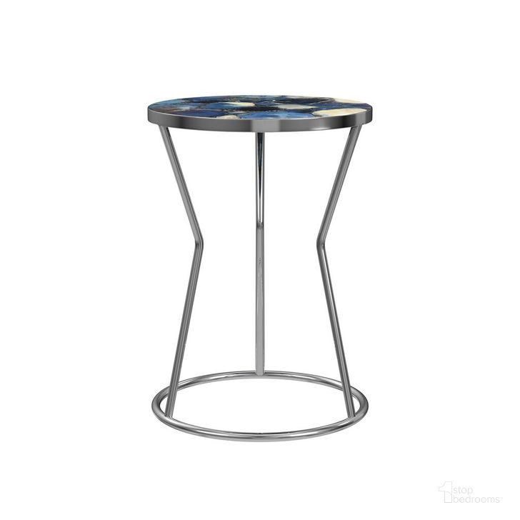The appearance of Lauer Accent Table In Silver designed by Bassett Mirror Company in the modern / contemporary interior design. This silver piece of furniture  was selected by 1StopBedrooms from  to add a touch of cosiness and style into your home. Sku: 9590-LR-223EC. Material: Metal. Product Type: Accent Table. Image1