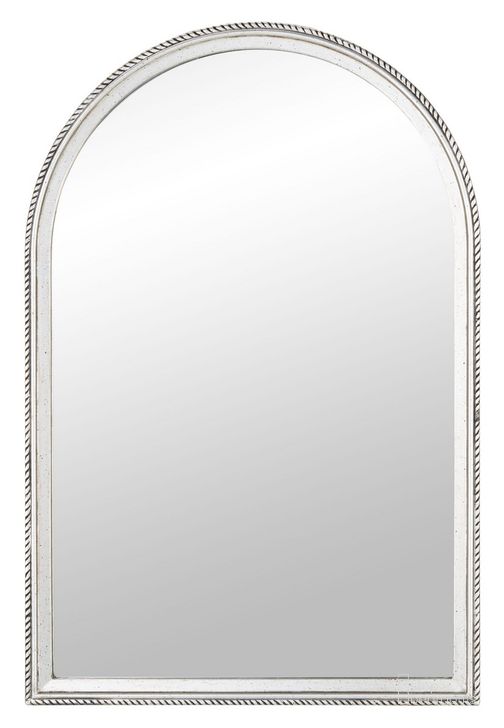 The appearance of Lensi Mirror in Silver designed by Safavieh in the coastal interior design. This silver piece of furniture  was selected by 1StopBedrooms from Lensi Collection to add a touch of cosiness and style into your home. Sku: MRR5004B. Product Type: Mirror. Material: MDF. Image1