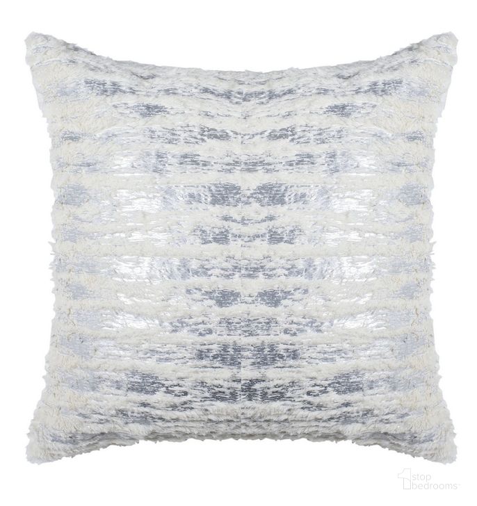 The appearance of Lorelei Pillow designed by Safavieh in the modern / contemporary interior design. This white and silver piece of furniture  was selected by 1StopBedrooms from Safavieh PLS Collection to add a touch of cosiness and style into your home. Sku: PLS7026A-2020. Material: Polyester. Product Type: Pillows and Throw. Image1