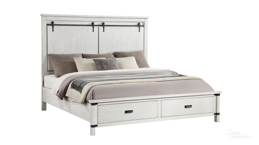 The appearance of Loretta King Bed In Silver designed by Galaxy Home Furnishings in the traditional interior design. This silver piece of furniture  was selected by 1StopBedrooms from Loretta Collection to add a touch of cosiness and style into your home. Sku: 601955551212-1;601955551212-2;601955551212-3. Material: Wood. Product Type: Bed. Bed Size: King. Image1