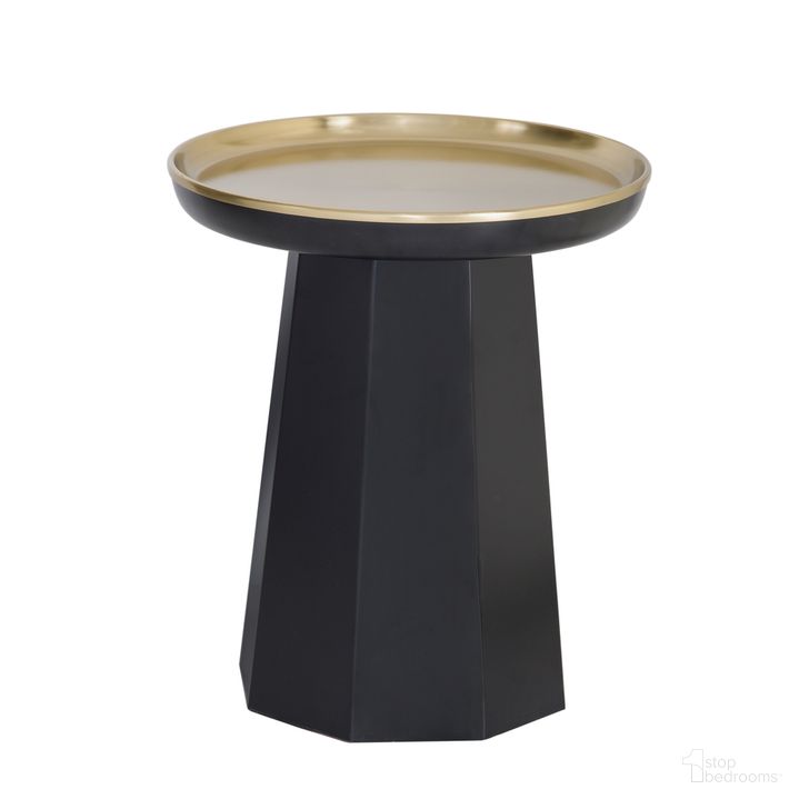 The appearance of Lorne Scatter Table In Black designed by Bassett Mirror Company in the modern / contemporary interior design. This black piece of furniture  was selected by 1StopBedrooms from  to add a touch of cosiness and style into your home. Sku: 9595-LR-223. Material: Metal. Product Type: Accent Table. Image1