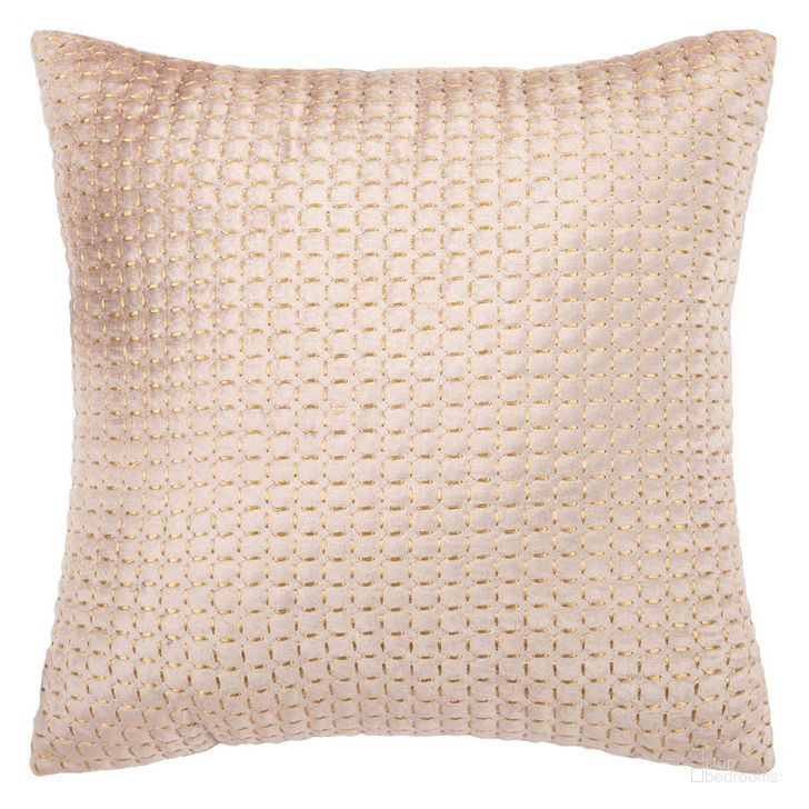 The appearance of Lovie Pillow in Blush PLS6501A-1220 designed by Safavieh in the modern / contemporary interior design. This blush piece of furniture  was selected by 1StopBedrooms from Lovie Collection to add a touch of cosiness and style into your home. Sku: PLS6501A-1220. Material: Polyester. Product Type: Pillow. Image1