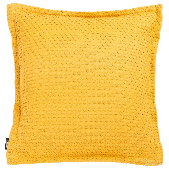 The appearance of Lucina Pillow in Yellow designed by Safavieh in the modern / contemporary interior design. This yellow piece of furniture  was selected by 1StopBedrooms from Lucina Collection to add a touch of cosiness and style into your home. Sku: PLS6536A-1818. Material: Cotton. Product Type: Pillow. Image1
