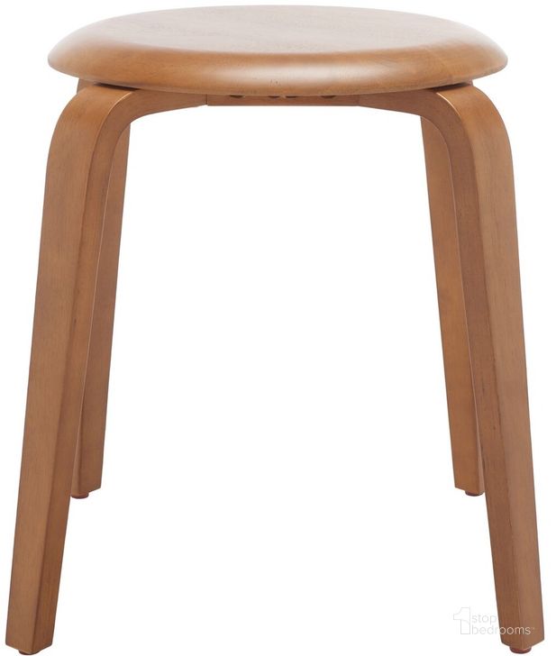 The appearance of Luella Stackable Stool in Walnut designed by Safavieh in the modern / contemporary interior design. This walnut piece of furniture  was selected by 1StopBedrooms from Luella Collection to add a touch of cosiness and style into your home. Sku: STL1000B. Material: Wood. Product Type: Stool. Image1