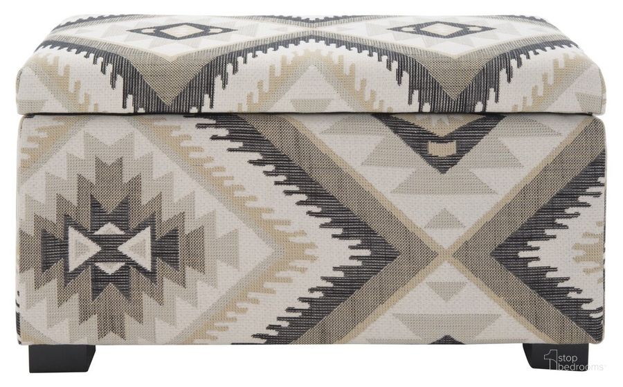The appearance of Madison Tribal Design 30 Inch Storage Bench designed by Safavieh in the modern / contemporary interior design. This  piece of furniture  was selected by 1StopBedrooms from Madison Collection to add a touch of cosiness and style into your home. Sku: HUD8227C. Material: Wood. Product Type: Bench. Image1