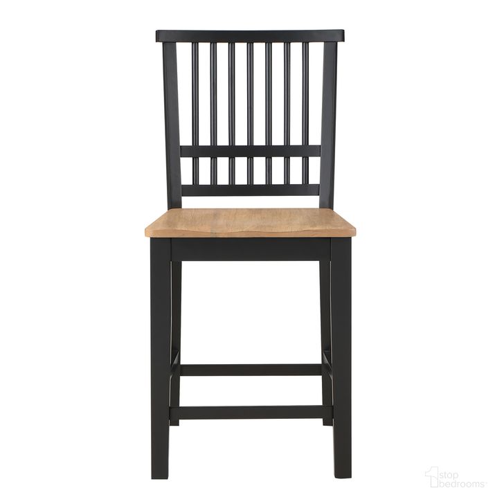 The appearance of Magnolia 24 Inch Counter Stool Set of 2 In Black designed by Steve Silver in the transitional interior design. This black piece of furniture  was selected by 1StopBedrooms from Magnolia Collection to add a touch of cosiness and style into your home. Sku: MM500CC. Product Type: Counter Height Chair. Material: Plywood. Image1