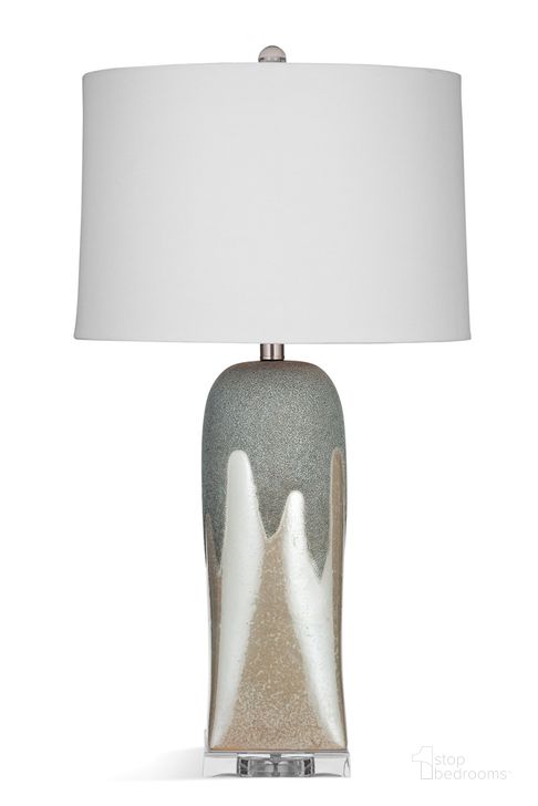 The appearance of Mallie Table Lamp In Beige designed by Bassett Mirror Company in the modern / contemporary interior design. This beige piece of furniture  was selected by 1StopBedrooms from  to add a touch of cosiness and style into your home. Sku: L4222T. Material: Ceramic. Product Type: Table Lamp. Image1