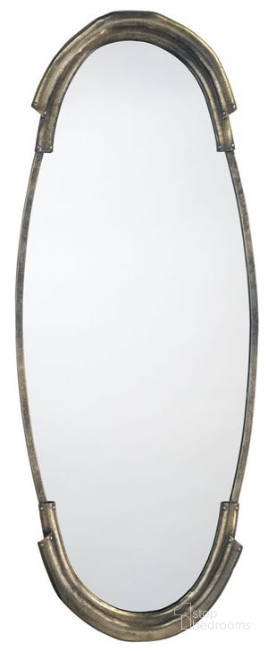 The appearance of Margaux Mirror designed by Jamie Young Company in the transitional interior design. This antique silver piece of furniture  was selected by 1StopBedrooms from Margaux Collection to add a touch of cosiness and style into your home. Sku: 7MARG-MIAS. Material: Metal. Product Type: Accent Mirror. Image1