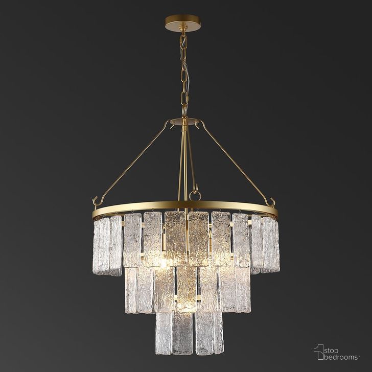 The appearance of Marjory 3 Tier Chandelier In Gold designed by Safavieh Couture in the modern / contemporary interior design. This gold piece of furniture  was selected by 1StopBedrooms from Marjory Collection to add a touch of cosiness and style into your home. Sku: CTL1015A. Material: Metal. Product Type: Chandelier. Image1