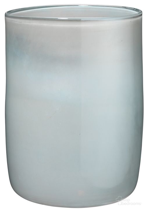 The appearance of Medium Vapor Vase designed by Jamie Young Company in the transitional interior design. This opal piece of furniture  was selected by 1StopBedrooms from Vapor Collection to add a touch of cosiness and style into your home. Sku: 7VAPO-MDOP. Material: Glass. Product Type: Vase. Image1