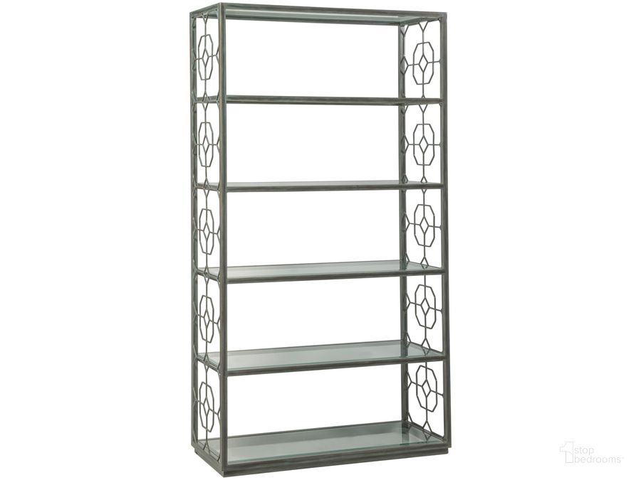 The appearance of Metal Designs Honeycomb Etagere 01-2056-991-44 designed by Artistica Home in the transitional interior design. This gray piece of furniture  was selected by 1StopBedrooms from Metal Designs Collection to add a touch of cosiness and style into your home. Sku: 01-2056-991-44. Product Type: Etagere. Image1