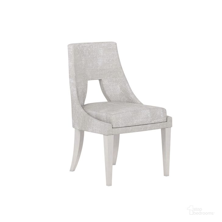 The appearance of Mezzanine Side Chair Set of 2 In Light Gray designed by A.R.T. in the transitional interior design. This light gray piece of furniture  was selected by 1StopBedrooms from Mezzanine Collection to add a touch of cosiness and style into your home. Sku: 325200-2249. Product Type: Side Chair. Material: Poplar. Image1