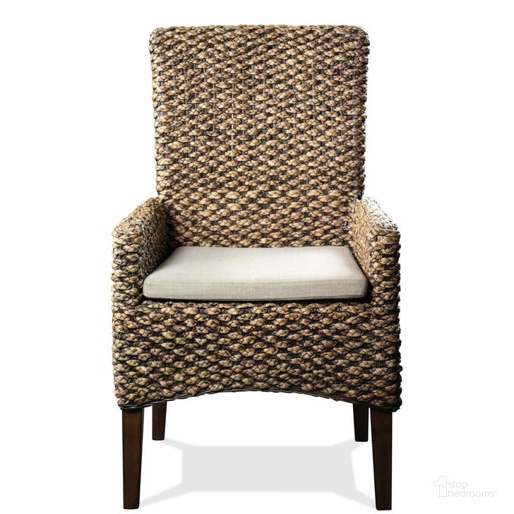 The appearance of Mix-N-Match Chairs Woven Arm Chair Set of 2 In Hazelnut designed by Riverside Furniture in the modern / contemporary interior design. This hazelnut piece of furniture  was selected by 1StopBedrooms from Mix-n-match Chairs Collection to add a touch of cosiness and style into your home. Sku: 36966. Product Type: Arm Chair. Image1