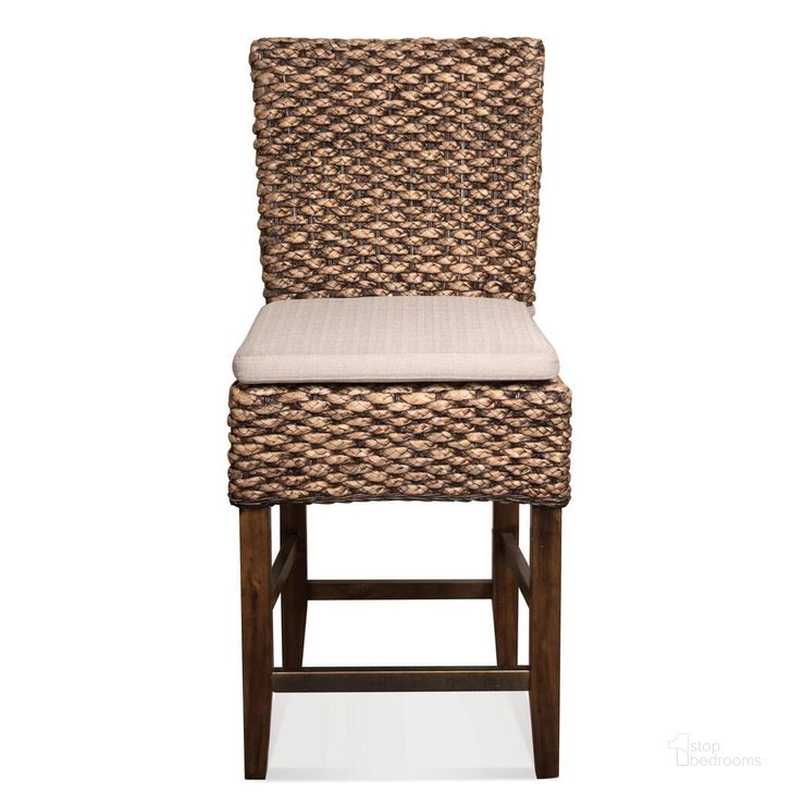 The appearance of Mix-N-Match Chairs Woven Counter Stool Set of 2 In Hazelnut designed by Riverside Furniture in the modern / contemporary interior design. This hazelnut piece of furniture  was selected by 1StopBedrooms from Mix-n-match Chairs Collection to add a touch of cosiness and style into your home. Sku: 36967. Product Type: Barstool. Image1