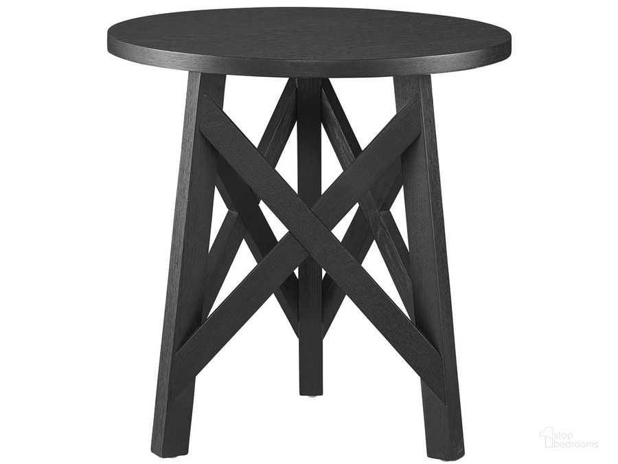 The appearance of Modern Farmhouse Cricket Table In Charcoal designed by Universal in the modern / contemporary interior design. This charcoal piece of furniture  was selected by 1StopBedrooms from Modern Farmhouse Collection to add a touch of cosiness and style into your home. Sku: U011F827. Material: Wood. Product Type: Chairside Table. Image1
