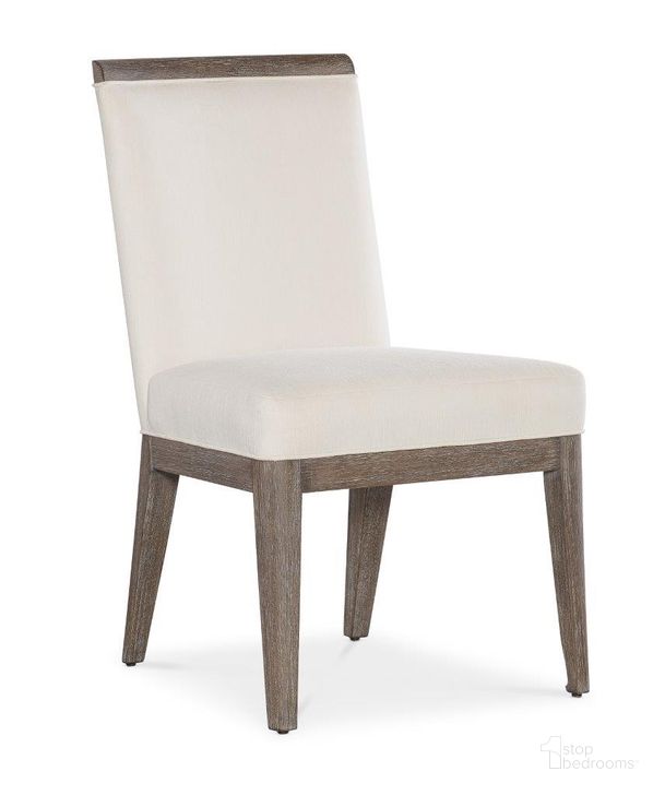 The appearance of Modern Mood Upholstered Side Chair Set of 2 In Brown designed by Hooker in the modern / contemporary interior design. This brown piece of furniture  was selected by 1StopBedrooms from Mood Collection to add a touch of cosiness and style into your home. Sku: 6850-75411-89. Material: Wood. Product Type: Side Chair. Image1