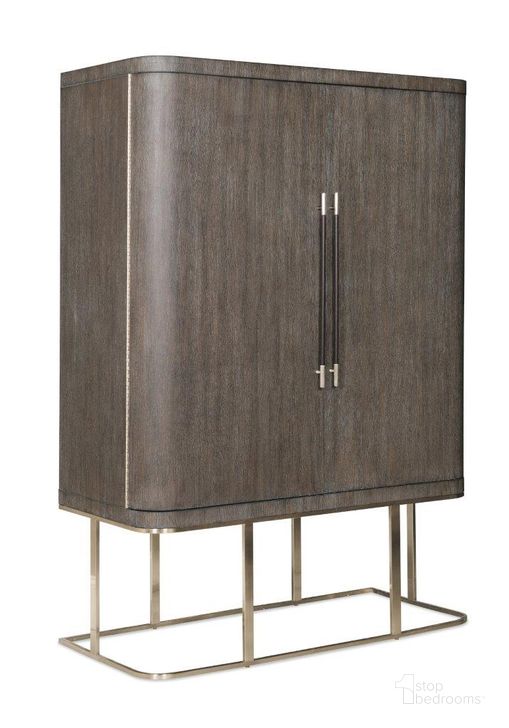The appearance of Modern Mood Wardrobe In Brown designed by Hooker in the modern / contemporary interior design. This brown piece of furniture  was selected by 1StopBedrooms from Mood Collection to add a touch of cosiness and style into your home. Sku: 6850-90013-89. Product Type: Wardrobe. Material: Wood Veneer. Image1