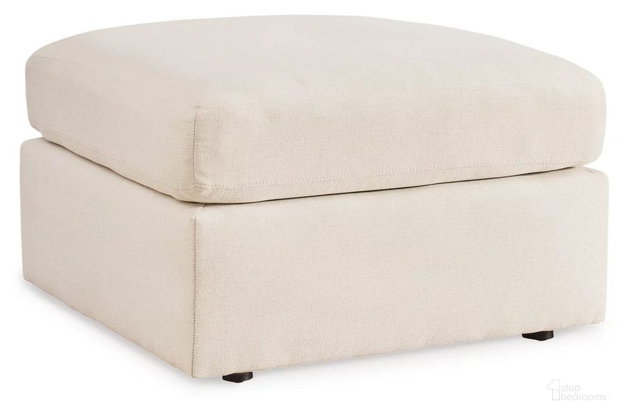 The appearance of Modmax Oversized Accent Ottoman In Oyster designed by Signature Design by Ashley in the modern / contemporary interior design. This oyster piece of furniture  was selected by 1StopBedrooms from Modmax Collection to add a touch of cosiness and style into your home. Sku: 9210308. Material: Fabric. Product Type: Ottoman. Image1