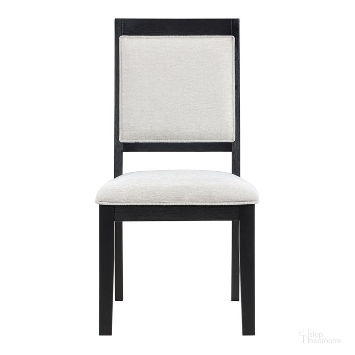 The appearance of Molly Side Chair Set of 2 In Black designed by Steve Silver in the transitional interior design. This black piece of furniture  was selected by 1StopBedrooms from Molly Collection to add a touch of cosiness and style into your home. Sku: MY500SK. Product Type: Side Chair. Material: MDF. Image1