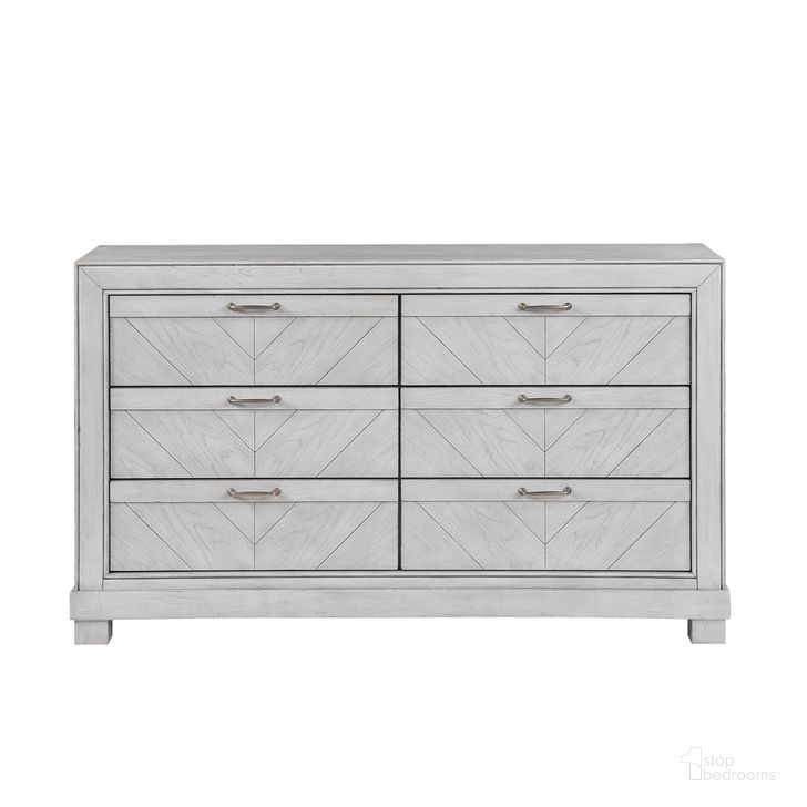 The appearance of Montana Dresser In Gray designed by Steve Silver in the modern / contemporary interior design. This gray piece of furniture  was selected by 1StopBedrooms from Montana Collection to add a touch of cosiness and style into your home. Sku: MON900DR. Product Type: Dresser. Material: Plywood. Image1