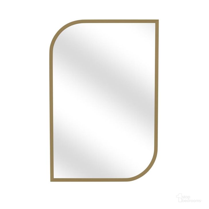 The appearance of Motha Wall Mirror In Gold designed by Bassett Mirror Company in the modern / contemporary interior design. This gold piece of furniture  was selected by 1StopBedrooms from  to add a touch of cosiness and style into your home. Sku: M4857. Material: Metal. Product Type: Wall Mirror. Image1