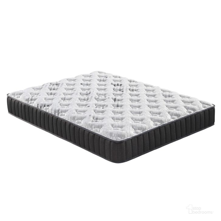 The appearance of Mount Royal Dream 11 Inch Medium Pocket Spring California King Bed Mattress In A Box In White and Black designed by Primo International in the traditional interior design. This white/black piece of furniture  was selected by 1StopBedrooms from Mount Royal Collection to add a touch of cosiness and style into your home. Sku: 56004. Product Type: Mattress. Bed Size: California King. Size: California King. Comfort Level: Medium. Mattress Top: Tight Top. Mattress Type: Foam. Mattress Thickness: 11". Material: Foam. Comfort Level: Medium. Image1