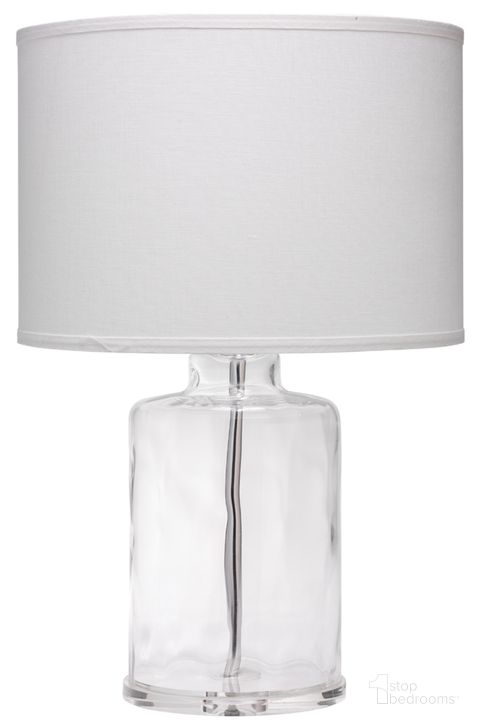 The appearance of Napa Table Lamp designed by Jamie Young Company in the transitional interior design. This clear piece of furniture  was selected by 1StopBedrooms from Napa Collection to add a touch of cosiness and style into your home. Sku: 9NAPACLD131C. Material: Glass. Product Type: Table Lamp. Image1