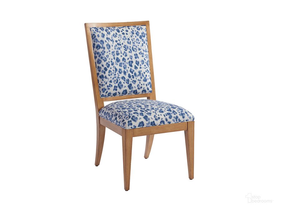 The appearance of Newport Eastbluff Upholstered Side Chair 01-0920-880-40 designed by Barclay Butera in the traditional interior design. This sandstone piece of furniture  was selected by 1StopBedrooms from Newport Collection to add a touch of cosiness and style into your home. Sku: 01-0920-880-40. Material: Wood. Product Type: Side Chair. Image1